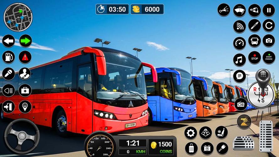 Bus Simulator Game: Coach Game スクリーンショット 1