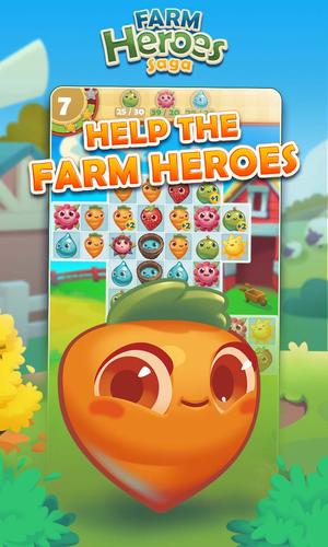 Farm Heroes Saga Capture d'écran 1