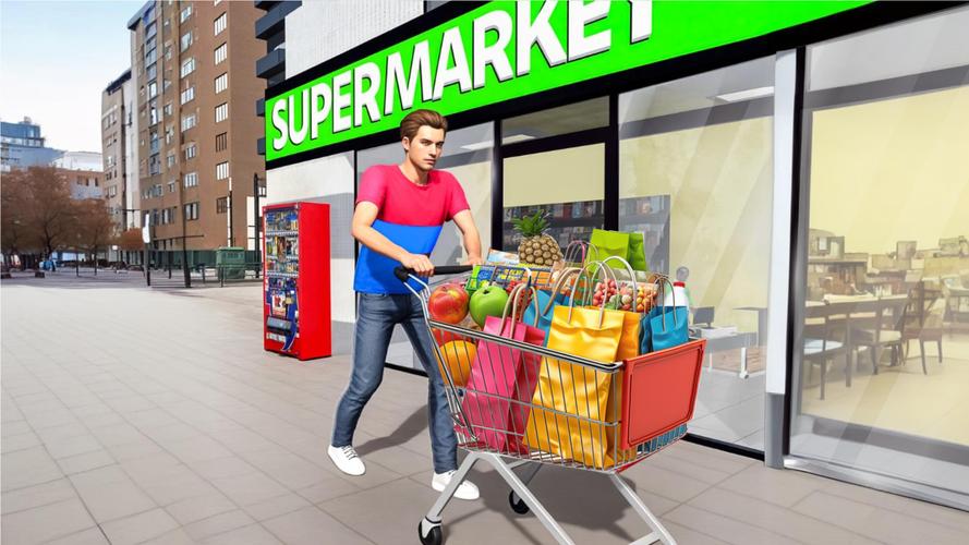 Supermarket Factory Simulator スクリーンショット 1