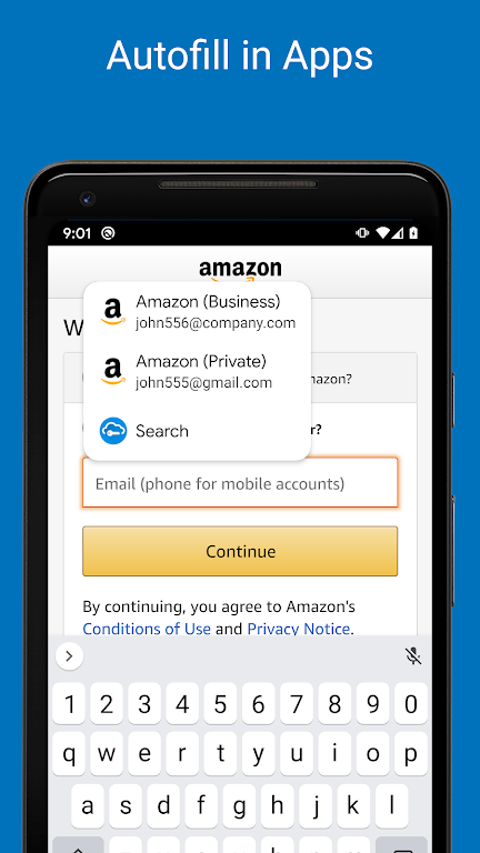 비밀번호 관리자 SafeInCloud 1 스크린샷 4