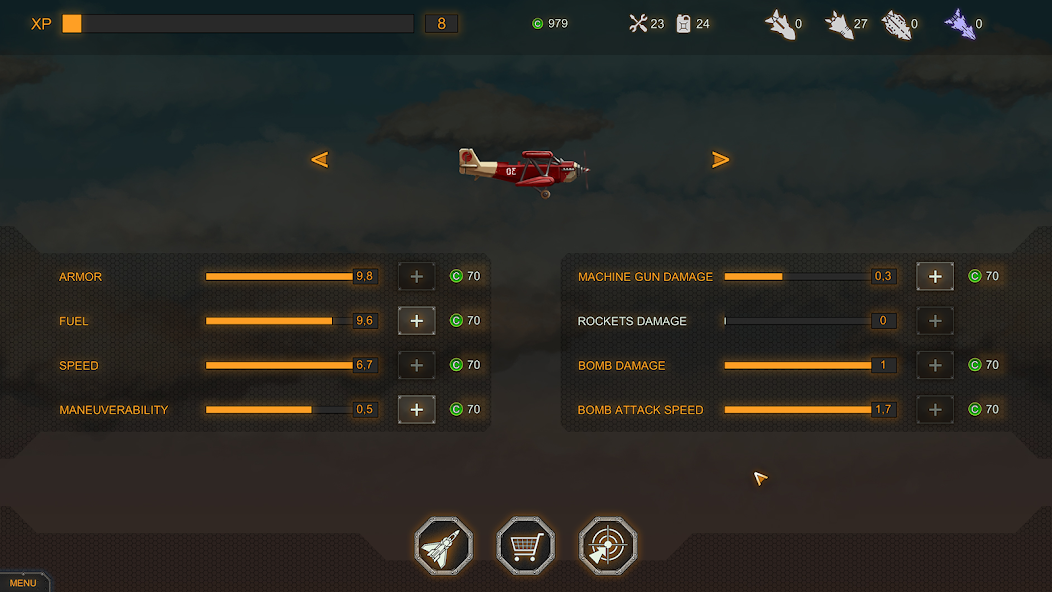 Aircraft Evolution Mod Ảnh chụp màn hình 3