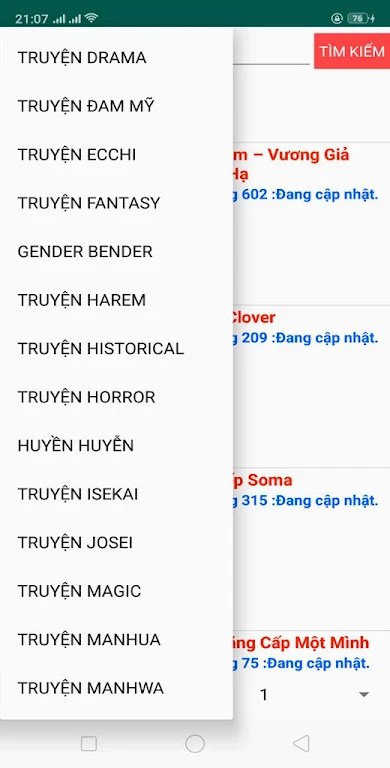 Truyen tranh online 3.0 스크린샷 2
