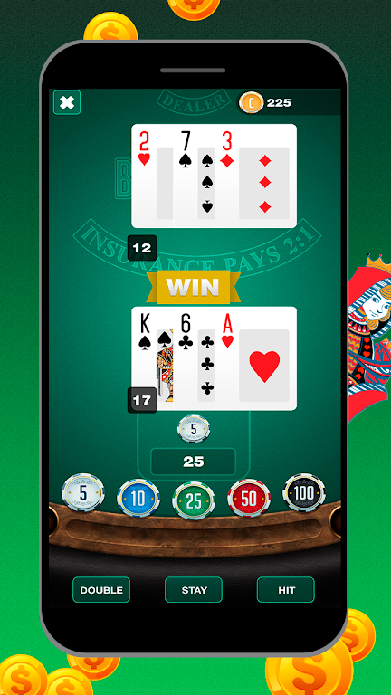 Royal Blackjack 21 Schermafbeelding 4