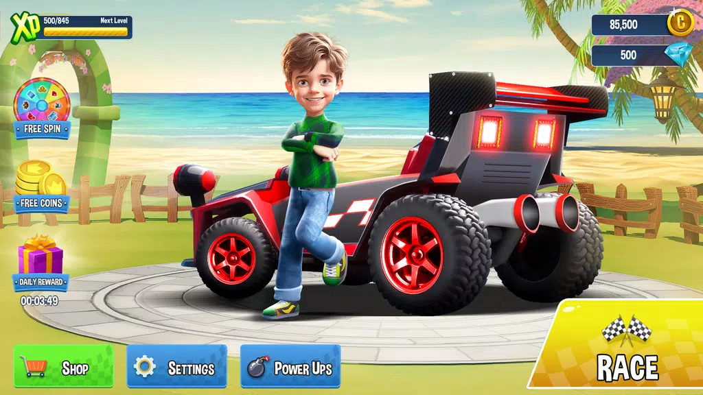 Mini Car Racing Game Legends應用截圖第4張