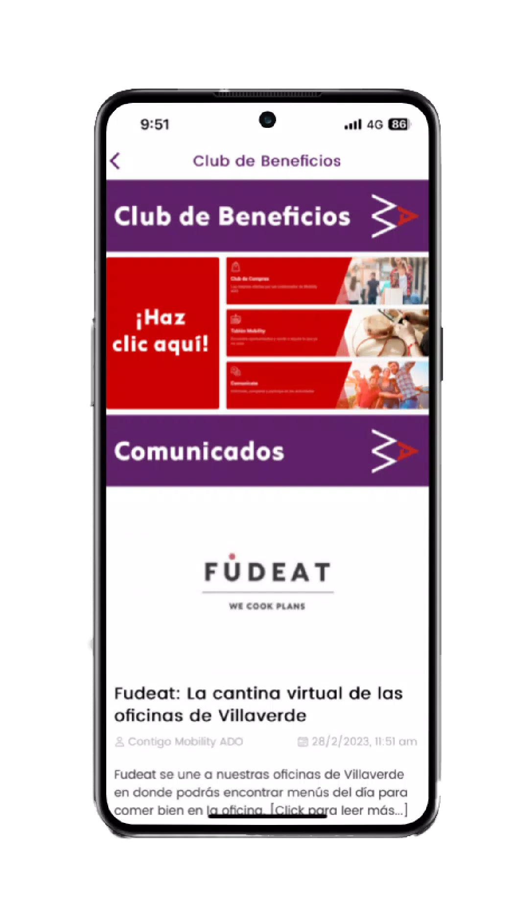 MobilityADO ConectADOs 2.0 ဖန်သားပြင်ဓာတ်ပုံ 4