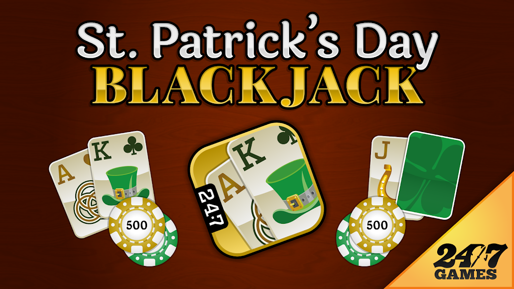 St. Patrick's Day Blackjack應用截圖第1張
