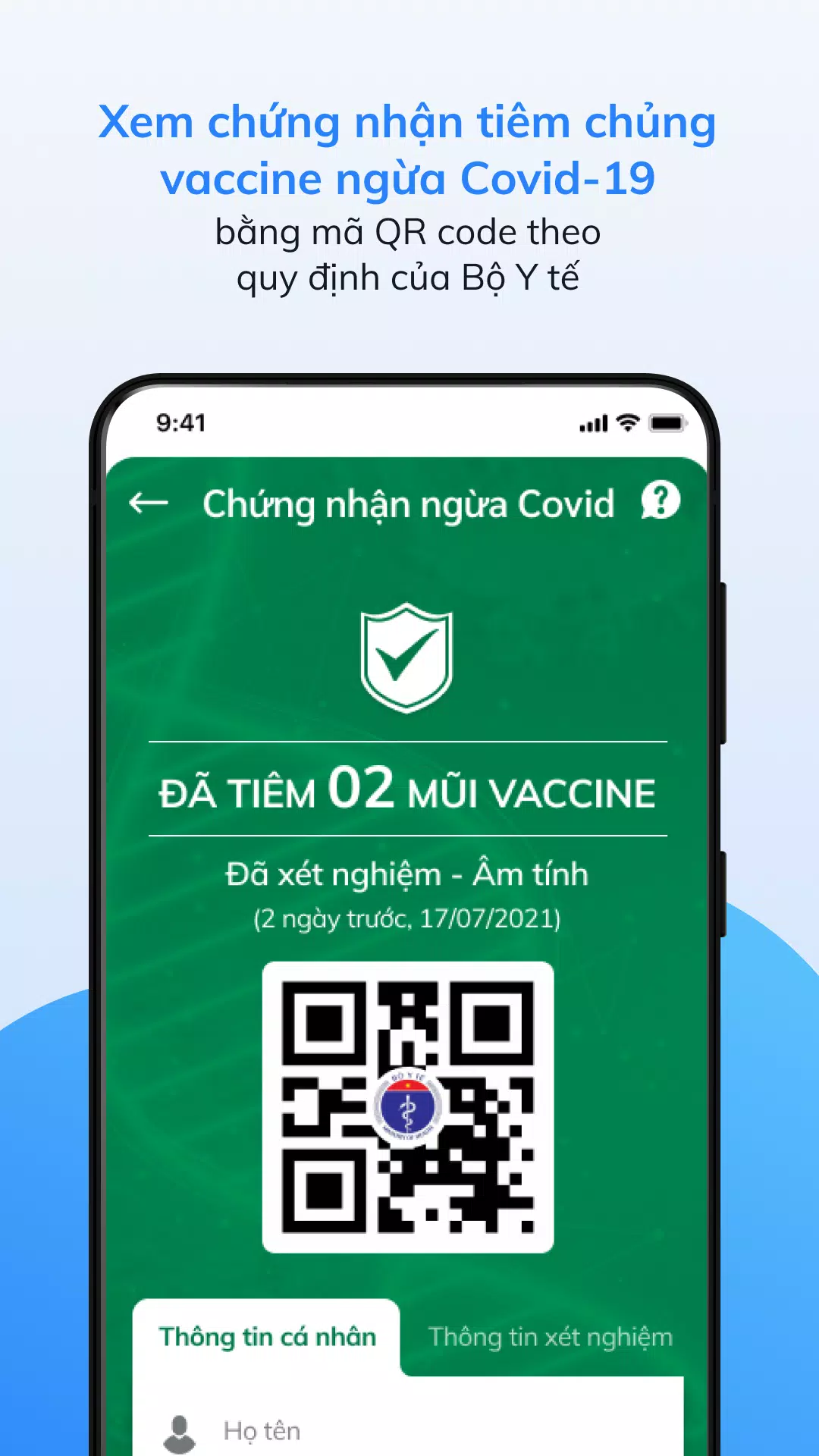Sổ sức khỏe điện tử Скриншот 3