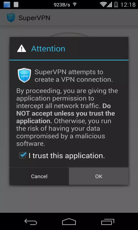 SuperVPN Pro Скриншот 1