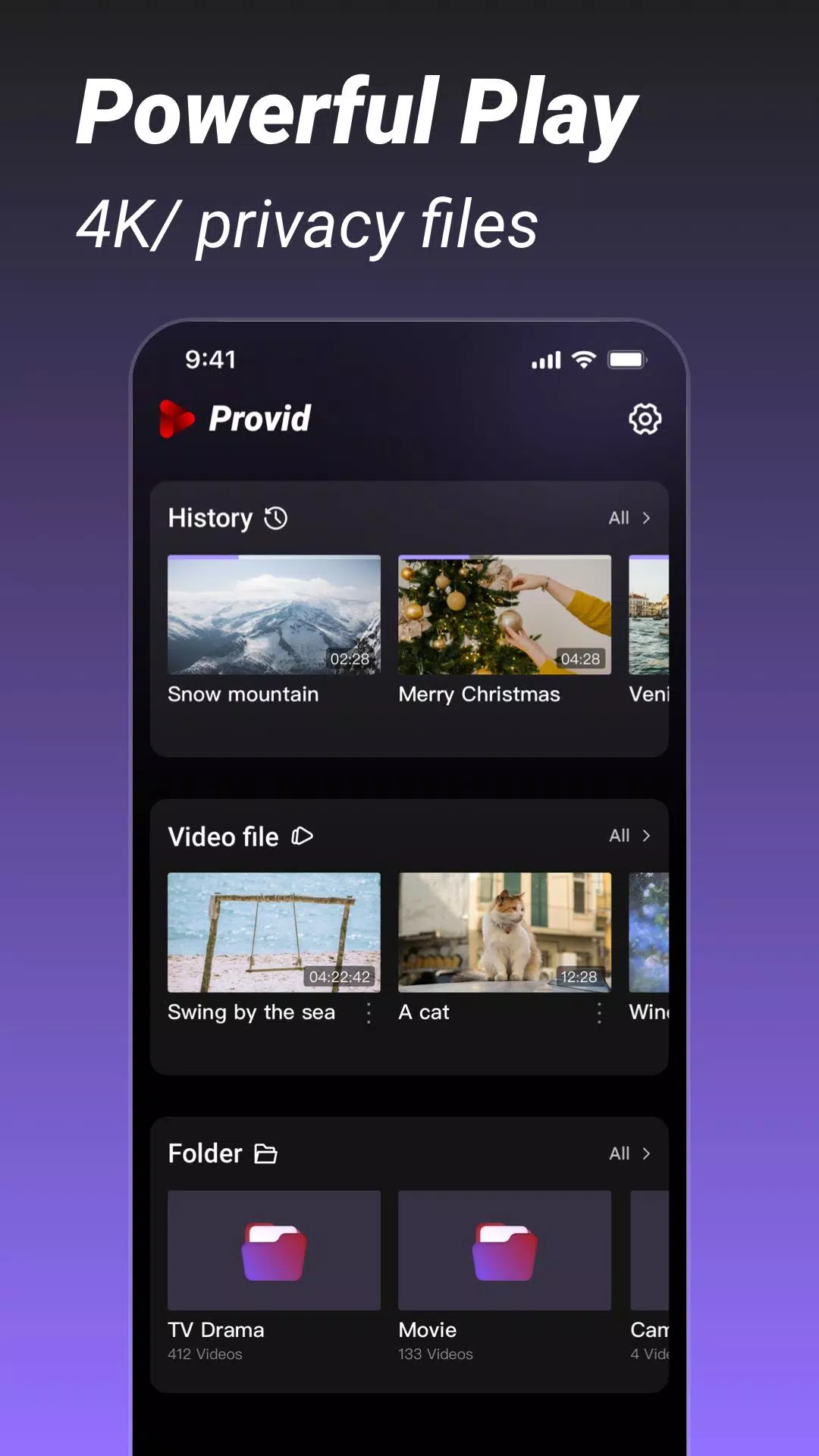 Provid - Video Player Screenshot 2