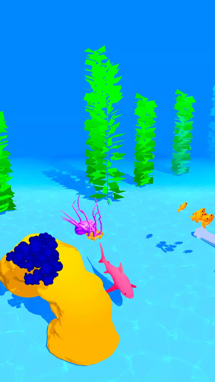Octopus Run 3D Ảnh chụp màn hình 3