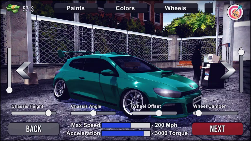 Megane Drift Simulator スクリーンショット 2