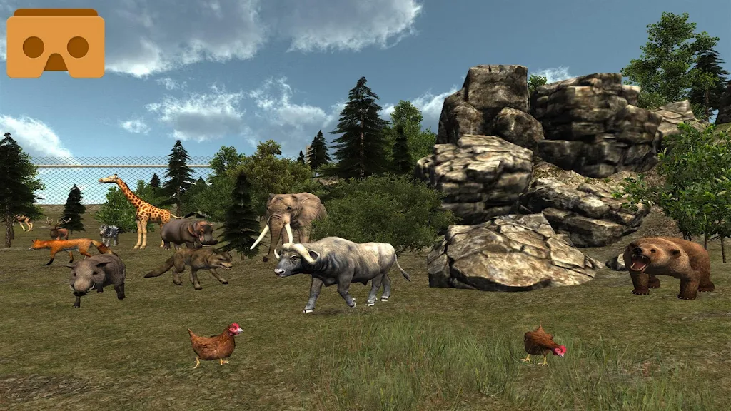 VR Virtual Zoo 3D Zrzut ekranu 1