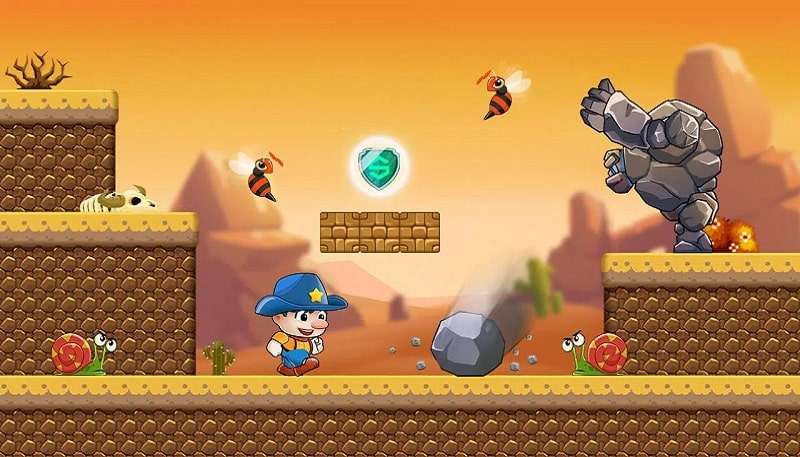 Super Bino Go2:Adventure World Screenshot 2