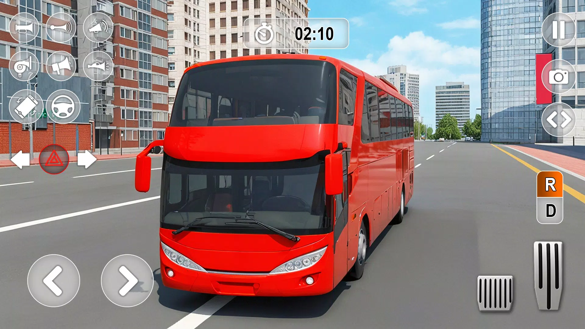 Bus Driving Games 3d Simulator Captura de tela 2