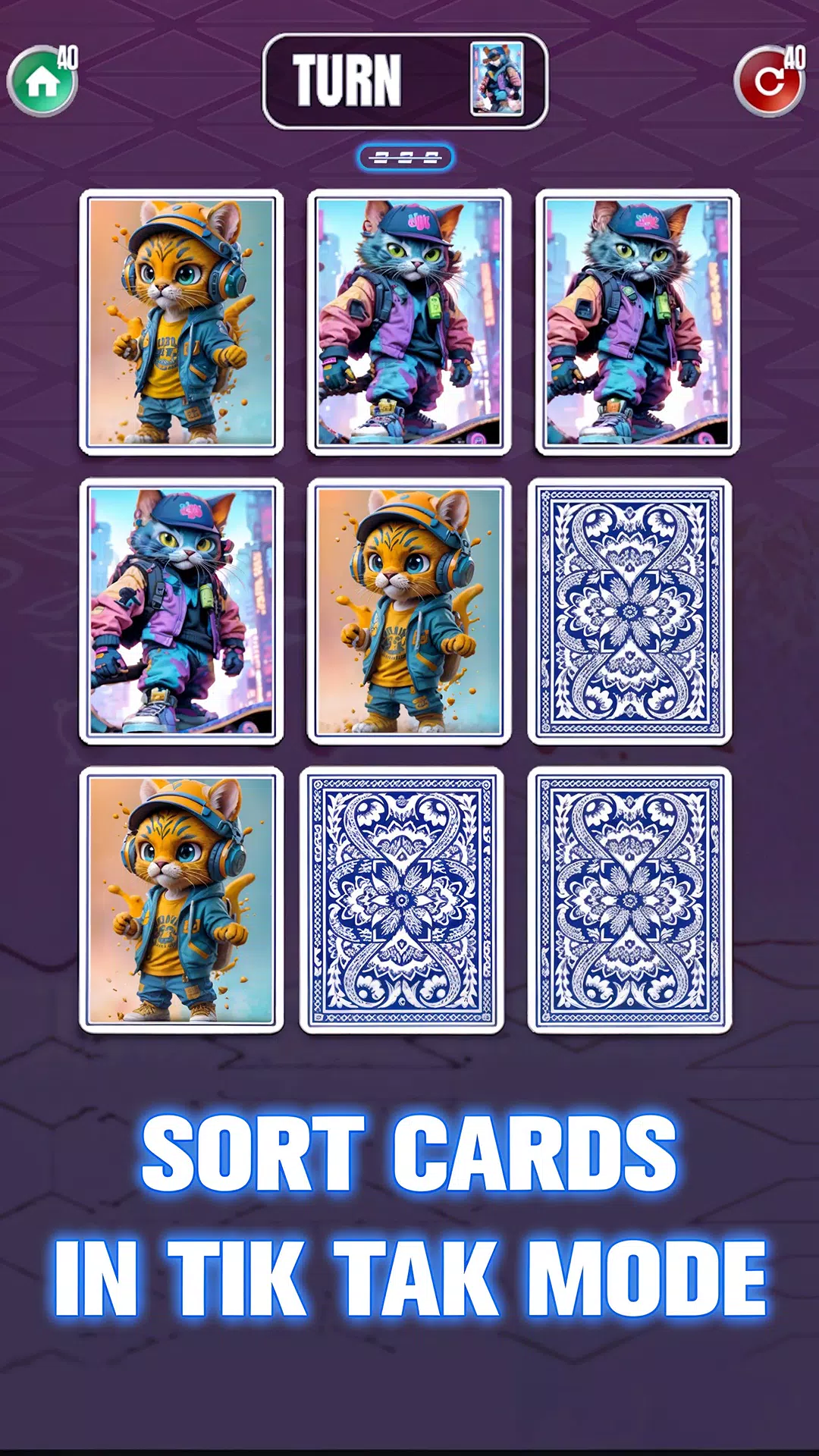 Schermata TCG Mini Card Craft Brain Game 1