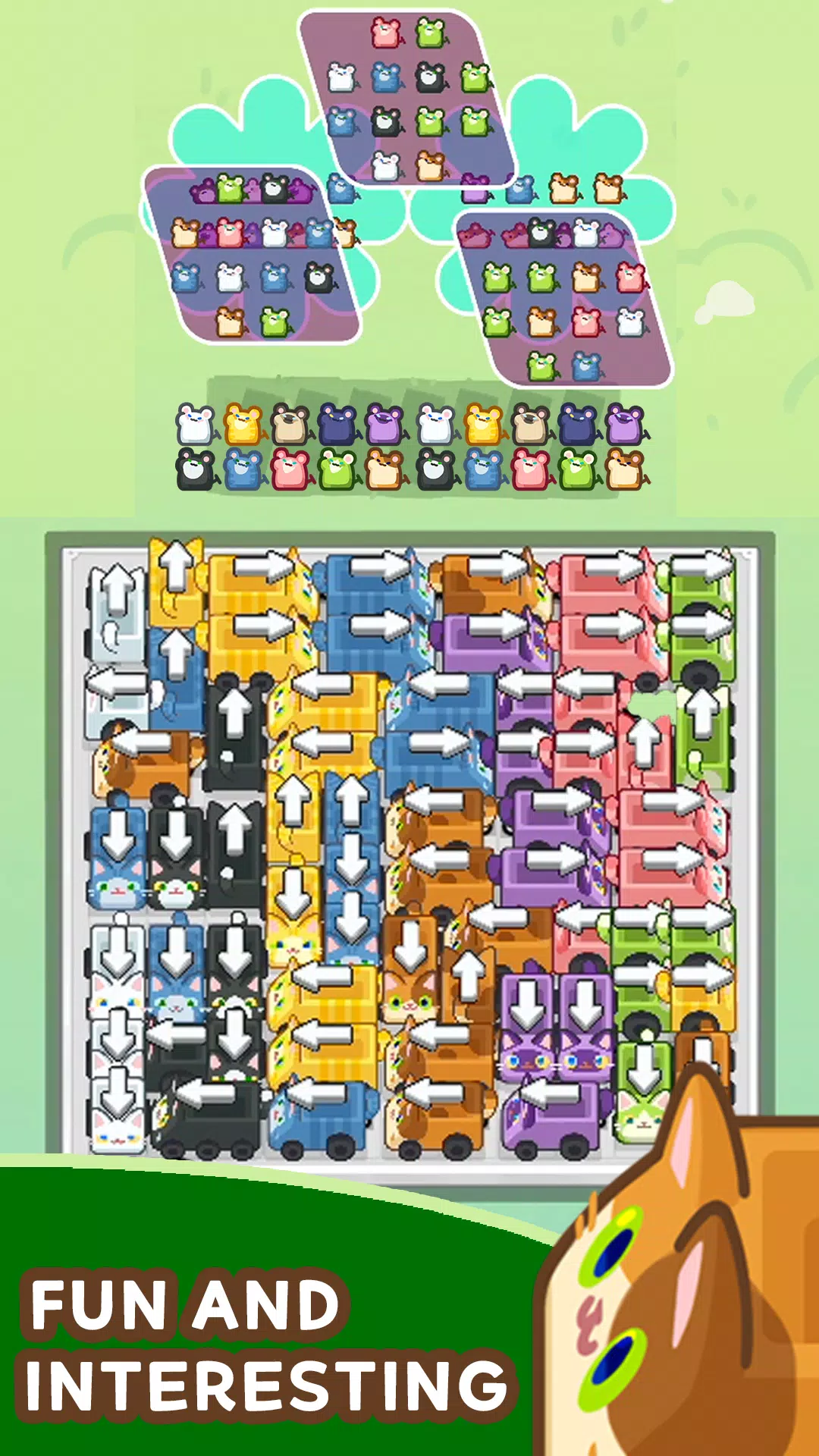 Cat Screw Jam : Bus out Screenshot 2