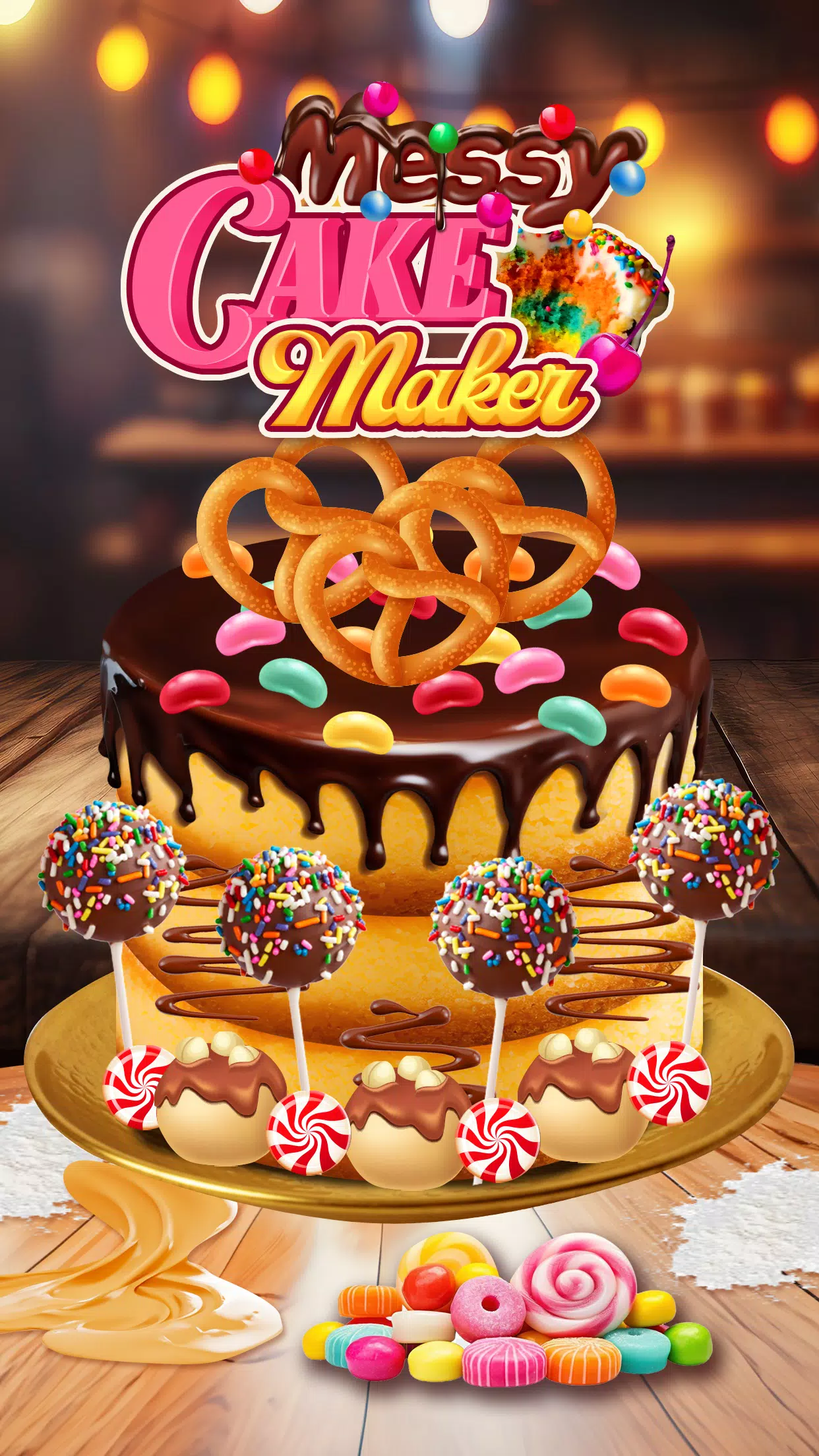 Messy Cake Maker Скриншот 4