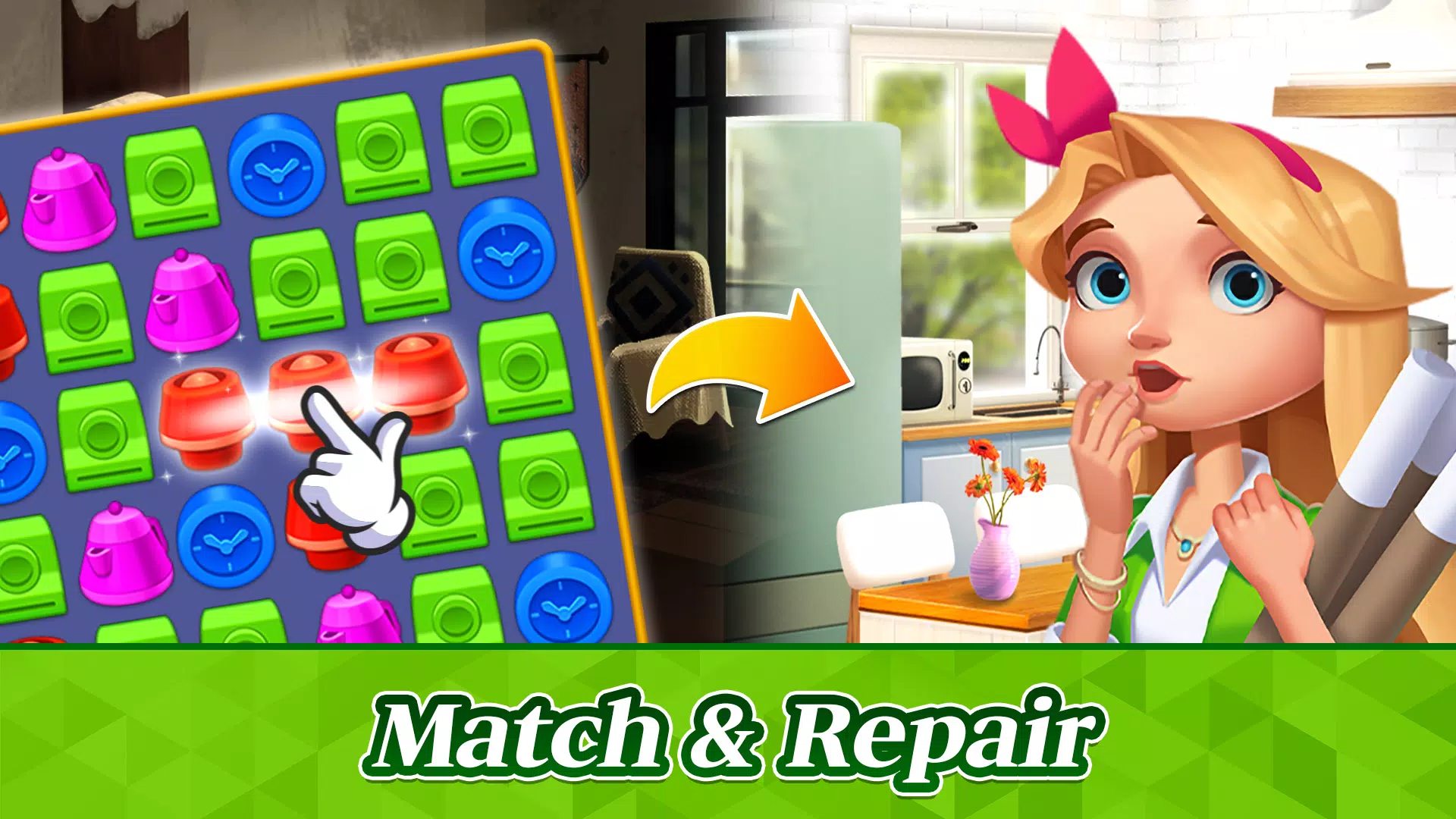 Match Puzzle House Zrzut ekranu 2