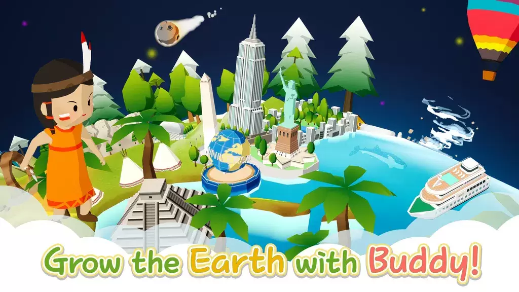 Save The Earth : Idle&Clicker স্ক্রিনশট 1