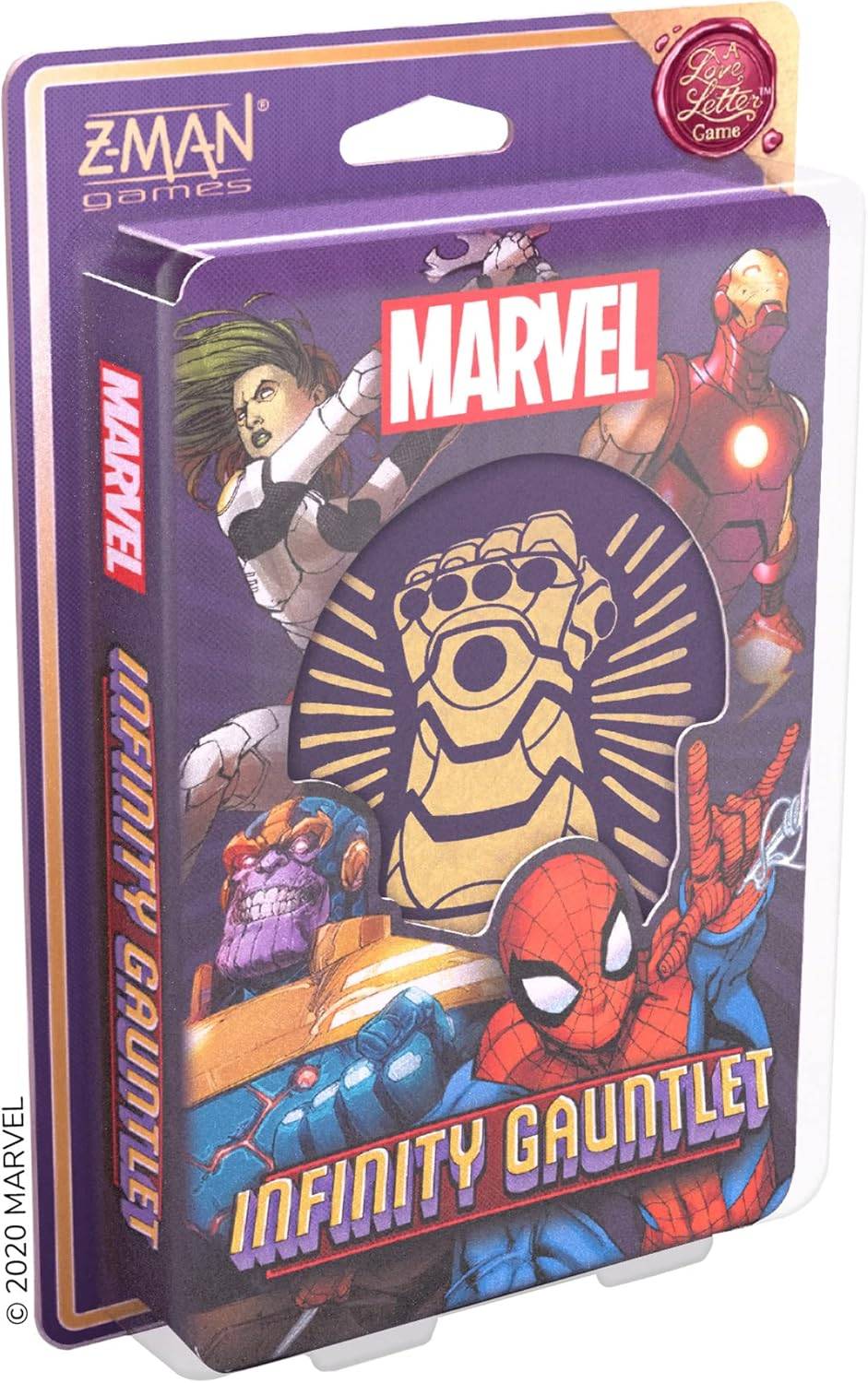 Infinity Gauntlet: un jeu de lettre d'amour