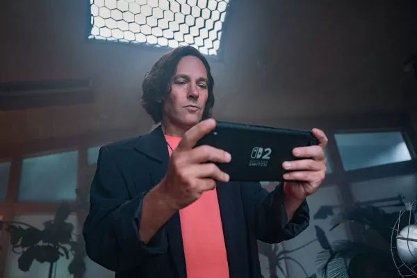 Paul Rudd, de la nouvelle publicité Nintendo Switch 2
