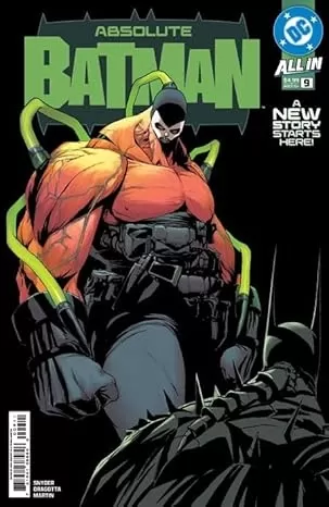 Absolute Batman #9 cover featuring Bane
