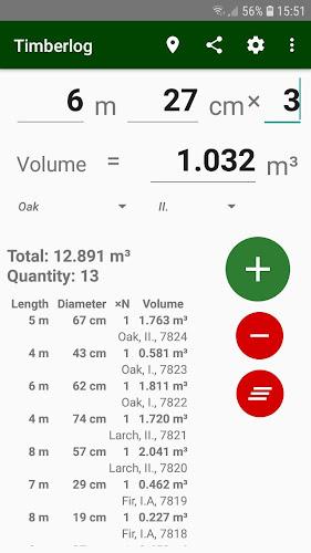 Timberlog - Timber calculator Tangkapan skrin 4