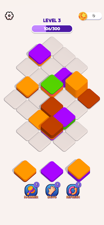 Block Sort 3D - ASMR Tile Sort Screenshot 4