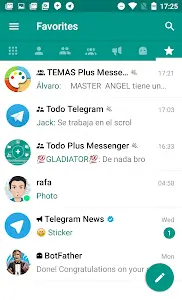 Plus Messenger Скриншот 1