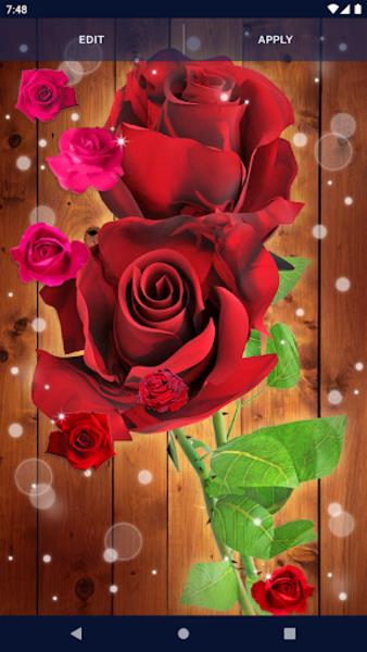 Schermata Red Rose Live Wallpaper 4