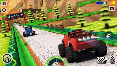 Monster Truck Racing: Car Game Schermafbeelding 2