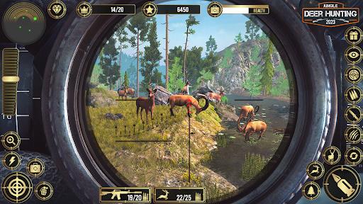 Jungle Deer Hunting Games 3D 스크린샷 3