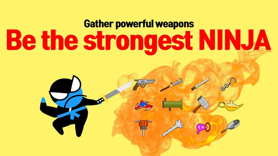 Springen Ninja Battle 2Spieler Screenshot 4