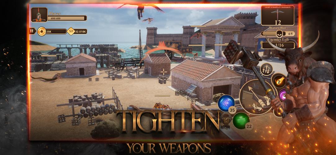 Vulcan's Creed: Mythology Game 스크린샷 2