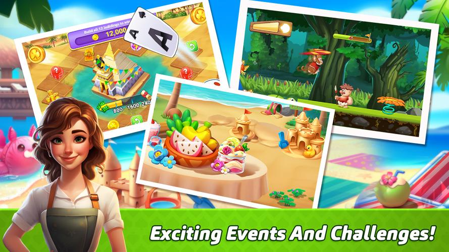 TirPeaks Solitaire Dessert Captura de pantalla 4