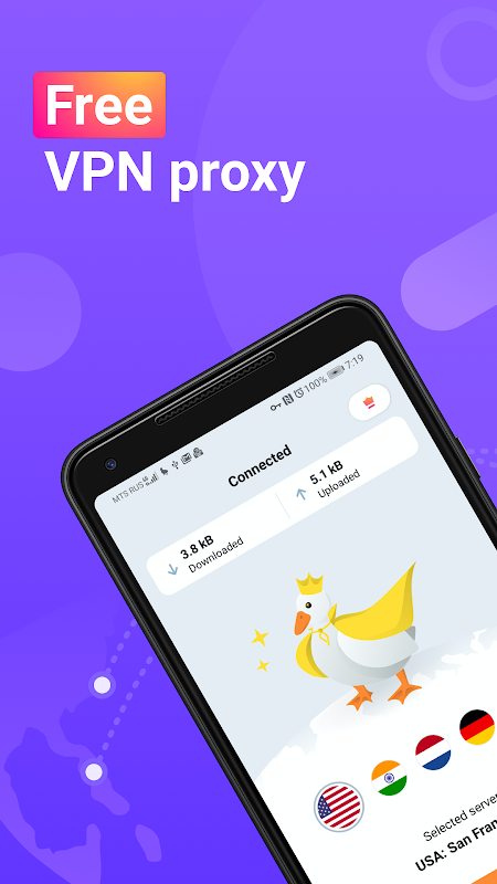VPN Duck Captura de pantalla 4