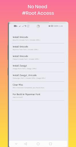 Unicode ⇄ Zawgyi Ảnh chụp màn hình 2