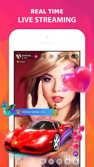 Hive - Live Stream Video Chat Zrzut ekranu 1