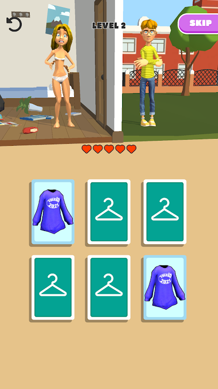 Get Dressed - Memorize & Match Screenshot 1