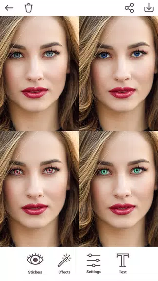 Schermata Eye Color Changer 2