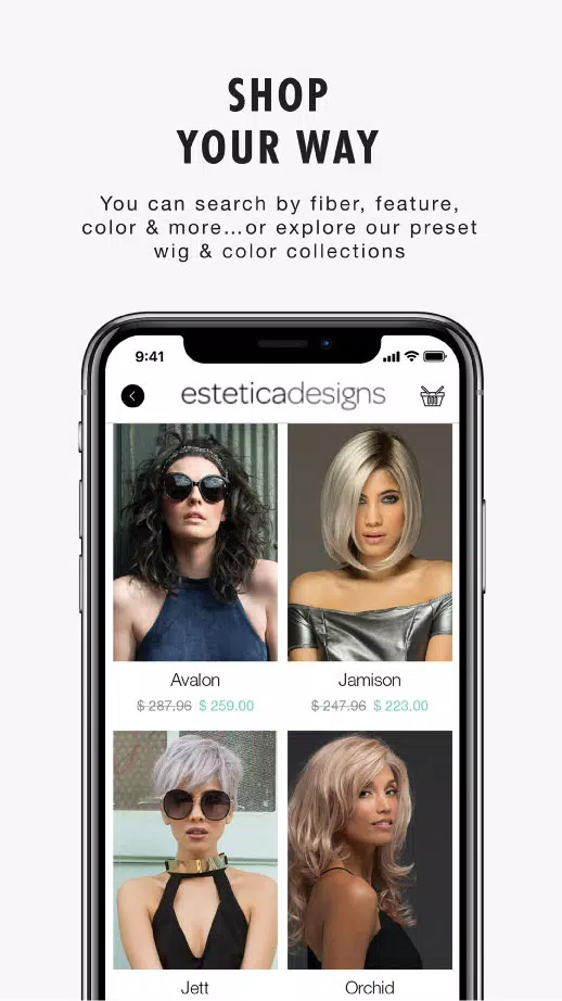 Schermata Estetica Designs 3
