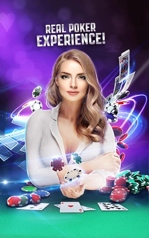 Poker Online: Texas Holdem Card Game Live FREE स्क्रीनशॉट 1