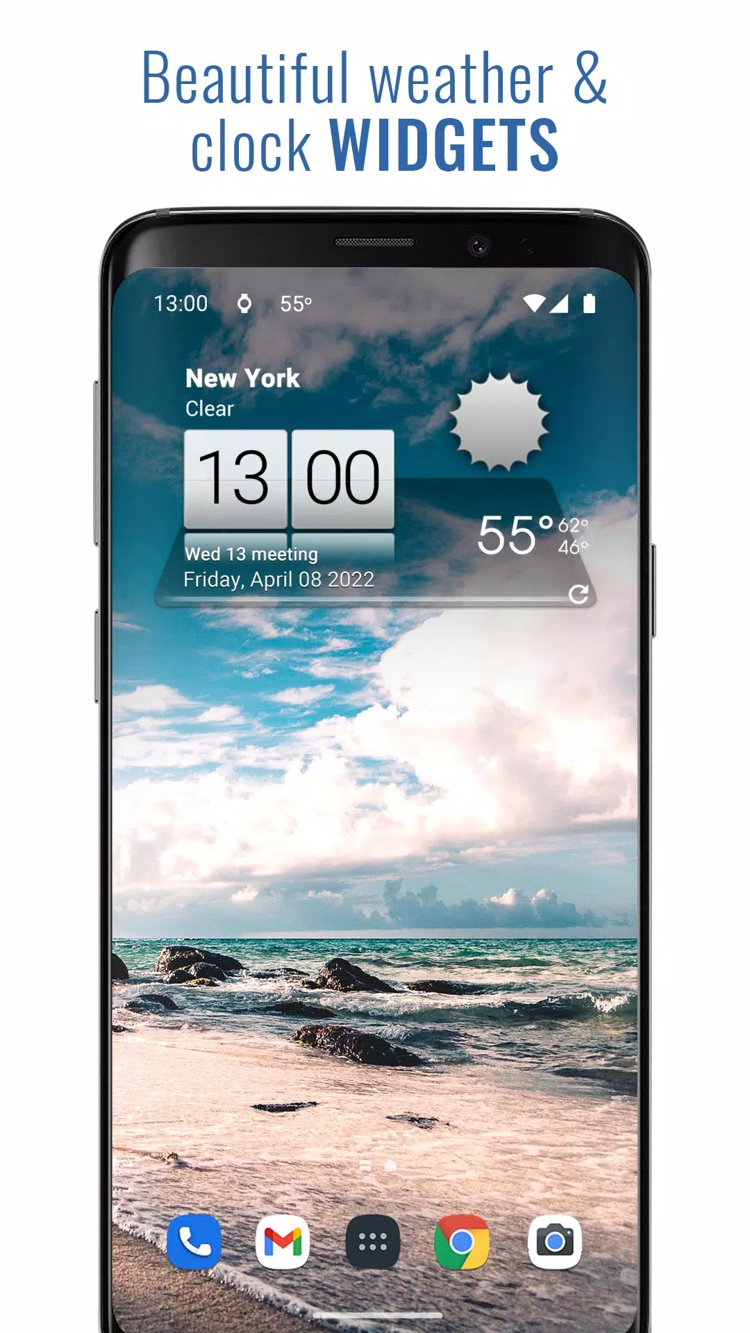 3D Sense Clock & Weather Ekran Görüntüsü 1