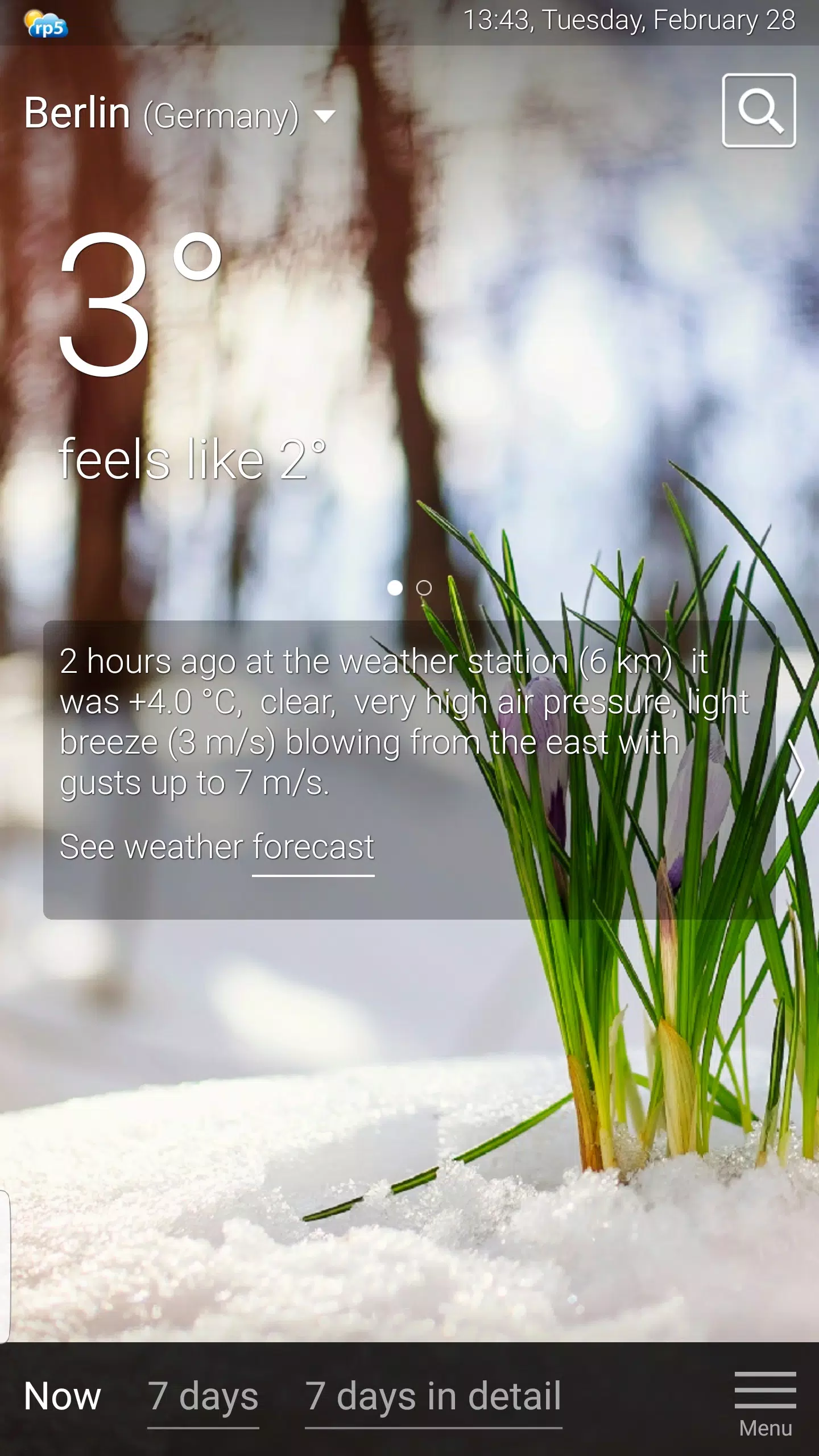Weather rp5 (2023) Captura de pantalla 4