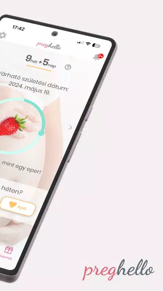 PregHello – terhességi app Screenshot 2