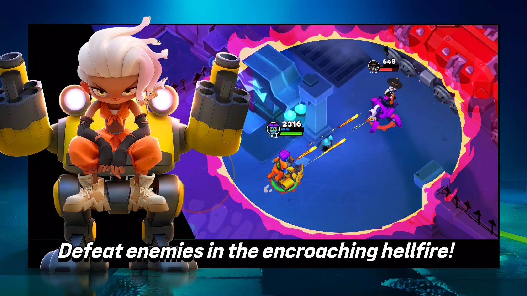 Villains: Robot BattleRoyale স্ক্রিনশট 3