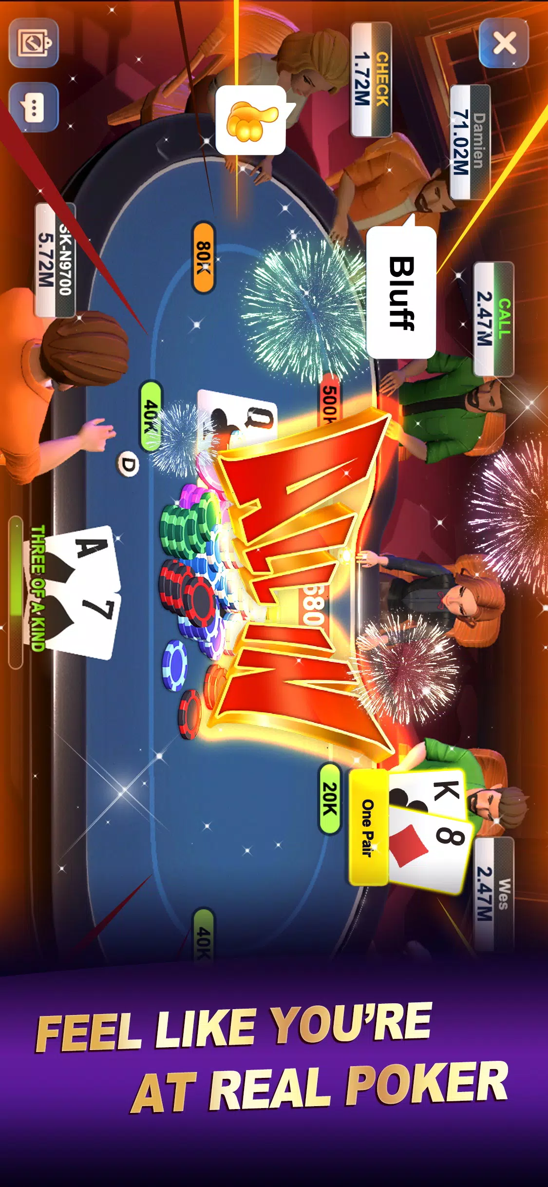Poker World-Hold'em Frenzy Screenshot 3