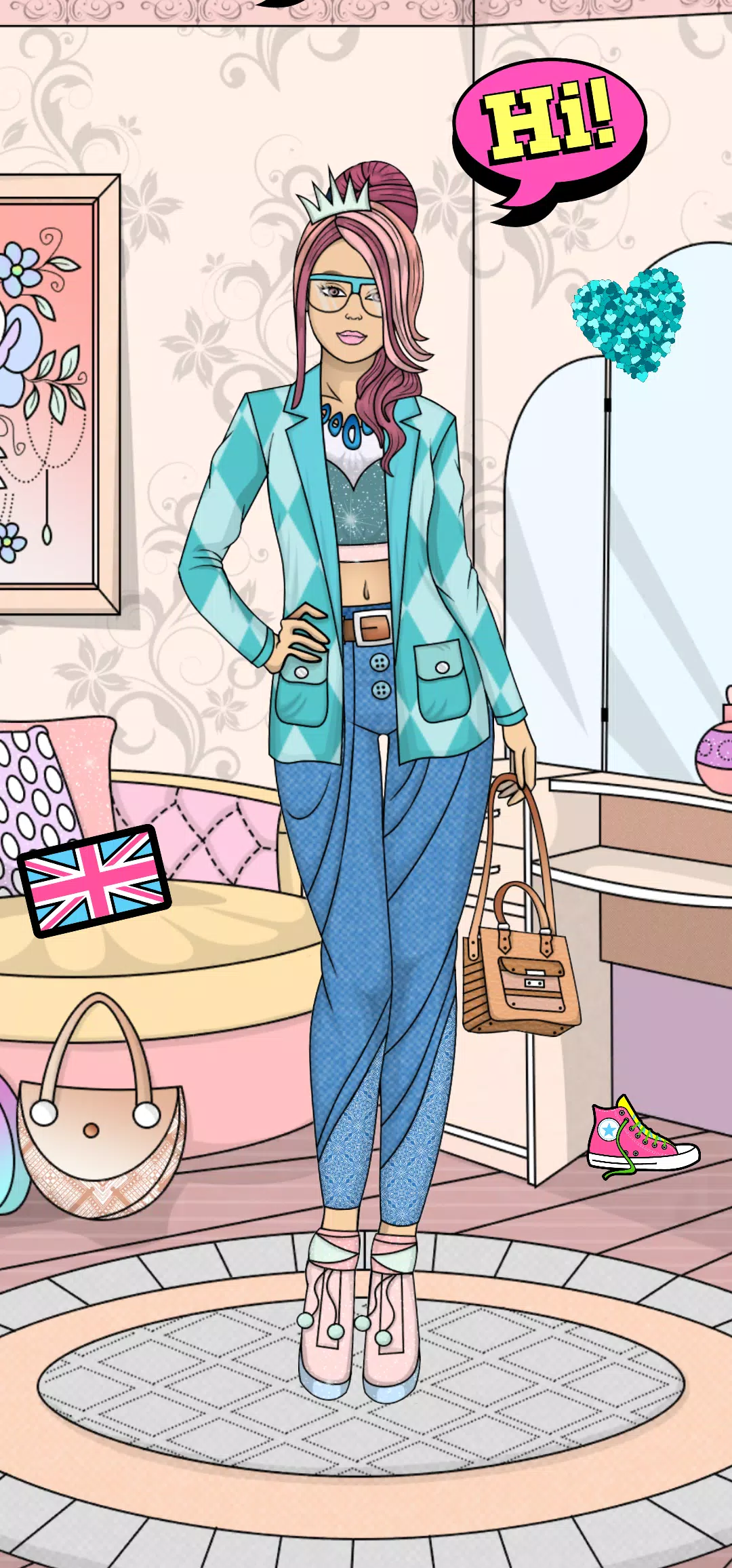 Schermata Dress Up Games & Coloring Book 4