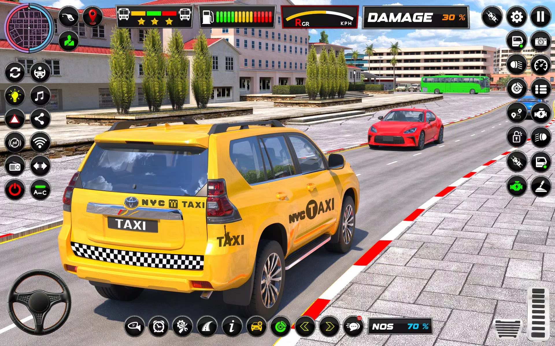 Taxi Simulator USA: City Drive Schermafbeelding 1