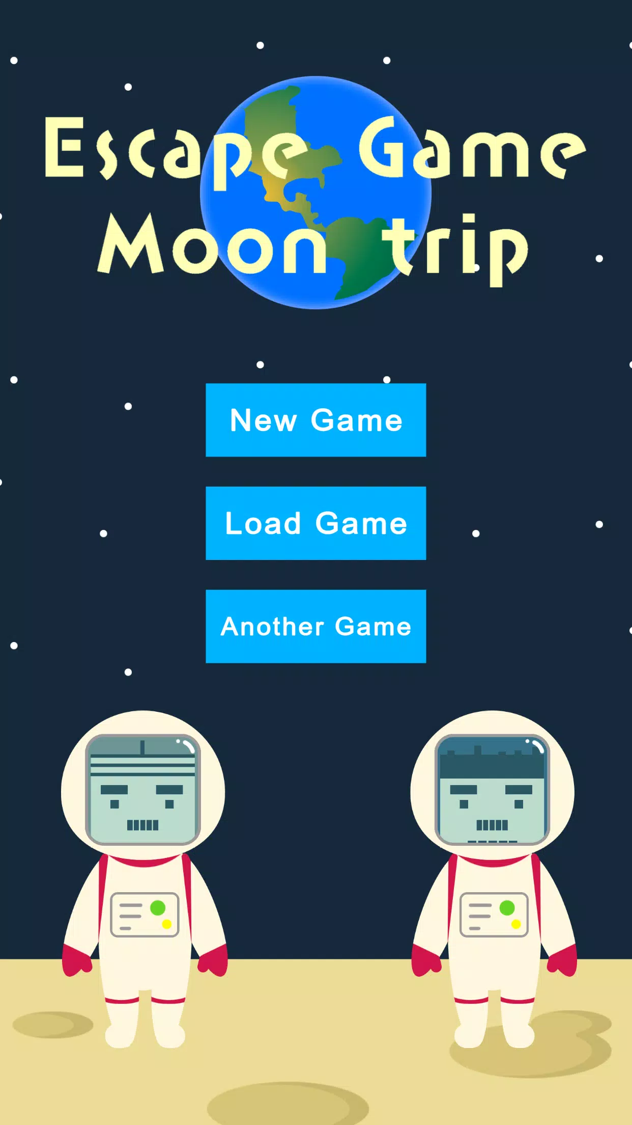 2D Escape Game - Moon Trip Zrzut ekranu 1